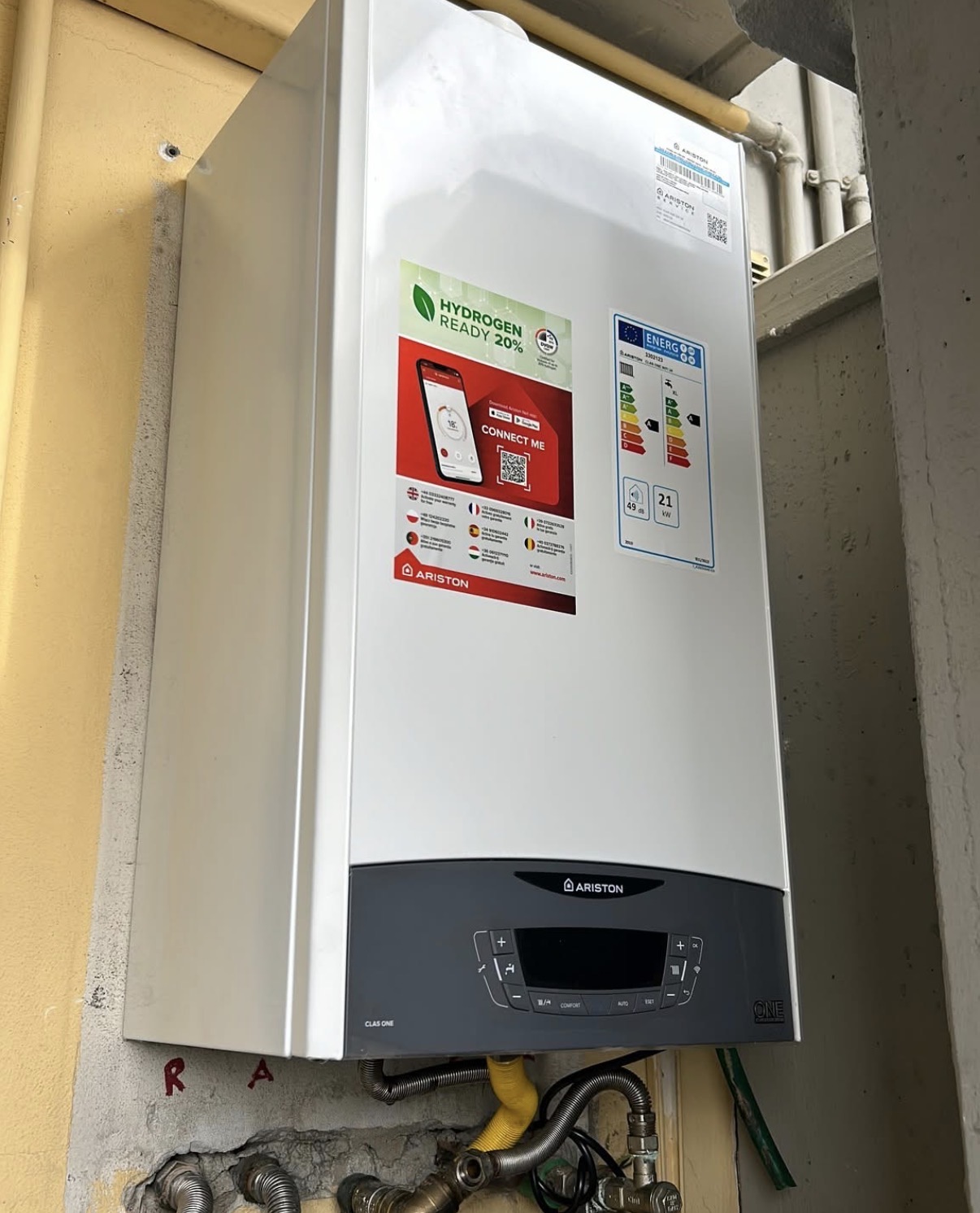 Installazione caldaia a gas
